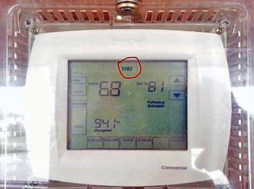 programmable thermostat